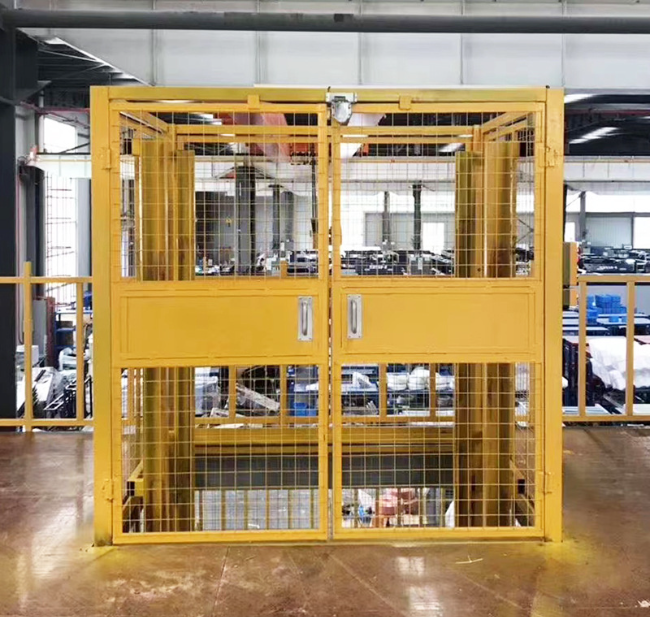 常德智能导轨式升降机亮相